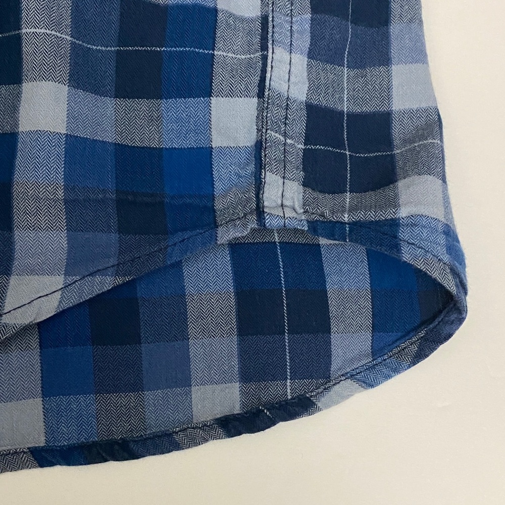 Columbia Men's Blue Plaid Shirt L - Picture 8 of 8